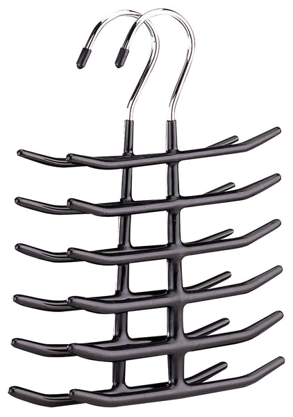Organize It All 1338-6 6 Tie & Belt Valet 2 Pack