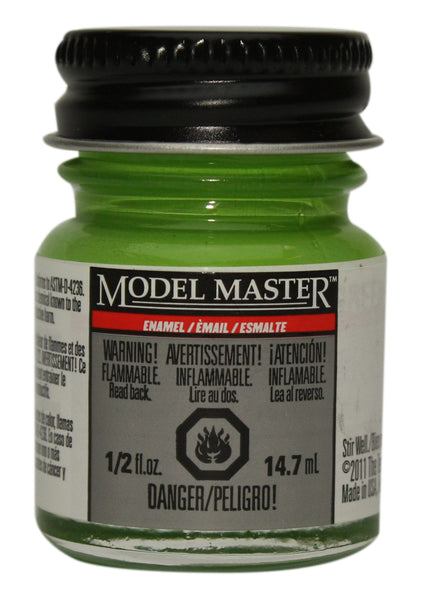 Pintura esmaltada para autos Model Master, color verde sublime brillante, Testor'S 2767, 1/2 oz (paquete de 12)