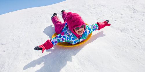 Make something different and fun in snow weather with a brand-new snow slide.