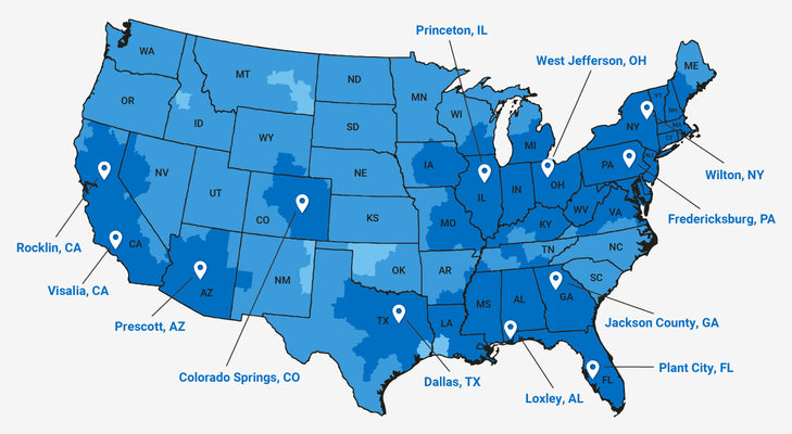 Shipping Map