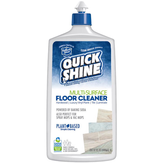 Holloway House Quick Shine Fresh Scent Floor Cleaner 27 oz. Liquid (Case of 6)