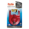 Korky Shark Fin Toilet Flapper Red For Kohler - Open Box