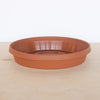 Bloem Terra 2.5 in. H X 11.25 in. W X 13 in. D Plastic Traditional Plant Saucer Terra Cotta