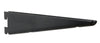 Knape & Vogt 182 Black Steel Double Slot Bracket 16 Ga. 9 in. L 450 lb