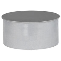 Imperial 4 in. D Galvanized Steel Pipe End Cap