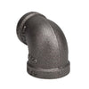 BK Products 3/4 in. FPT x 1/2 in. Dia. FPT Black Malleable Iron Reducing Elbow (Pack of 5)