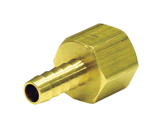 JMF Brass 1/8 in. Dia. x 5/16 in. Dia. Adapter 1 pk Yellow (Pack of 5)