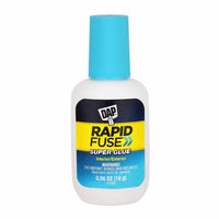 DAP Rapid Fuse High Strength Glue Clear All Purpose Brush On 0.56 oz