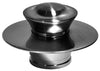 Danco 3 in. Brushed Nickel Metal Drain Cover