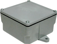 Cantex New Work Square PVC 1 gang Junction Box Gray - Deal of The Week