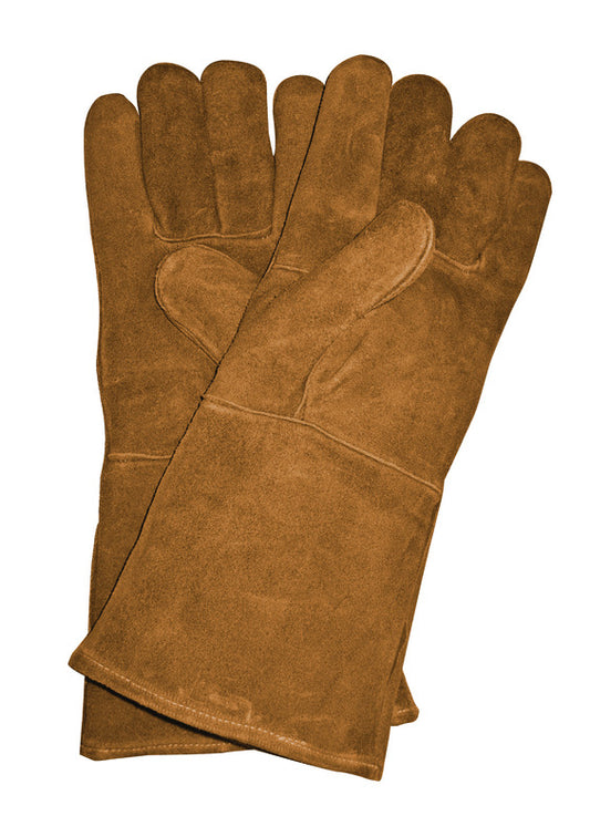 Panacea Unisex Indoor/Outdoor Fireplace Hearth Gloves Brown One Size Fits All 1 pair
