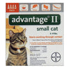 Bayer Advantage II Liquid Cat Flea Drops Imidacloprid/Pyriproxyfen 0.056 oz