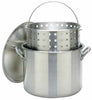 Bayou Classic Aluminum Grill Stockpot with Basket 80 qt 1 pk - Open Box