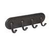 InterDesign 7 in. L Bronze Brown Stainless Steel Small 4-Hook Key Key Rack 1 pk - Deal of The Week