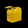 No-Spill 5 Gallon Plastic Diesel Fuel Can w/Thumb-Control Spout & High Flow Rate