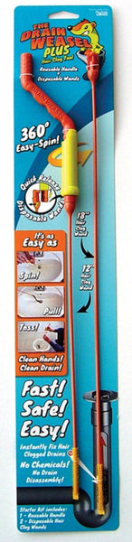 Drain Weasel Official Website Drain Weasel 3 Pack 18 Refill