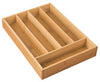 iDesign 2.04 in. H X 10 in. W X 14 in. D Bamboo Cutlery Tray