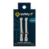 Safety 1st White Plastic Wall Straps 2 pk - Deal of The Week