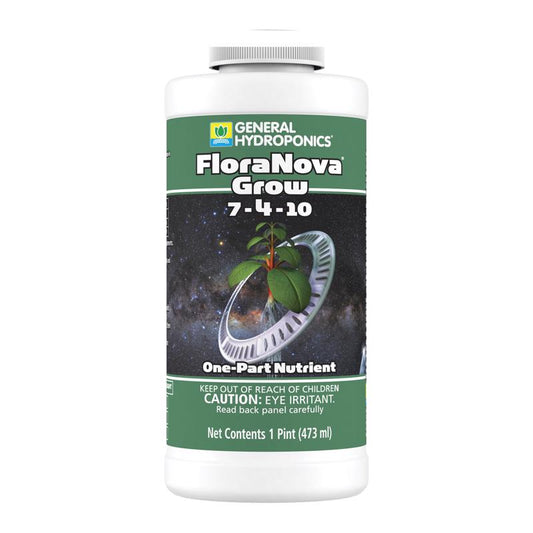 General Hydroponics FloraNova Grow All Plant 7-4-10 Plant Fertilizer 1 pt