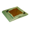 Foremost Dry Top 12 ft. W X 24 ft. L Heavy Duty Polyethylene Reversible Tarp Brown/Silver