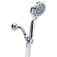 Oakbrook Collection Chrome PVC 3 settings Handheld Showerhead 1.8 gpm