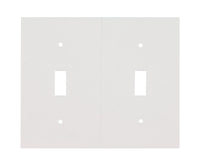 M-D White Foam Toggle Wall Plate Sealers 6 pk