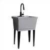 Tehila 22.875 in. W X 23.5 in. D Freestanding Plastic Laundry Tub