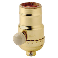 Leviton Aluminum Incandescent Medium Base Socket Dimmer 1 pk - Open Box