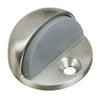 National Hardware 1.11 in. H Solid Brass w/Rubber Bumper Satin Nickel Door Stop Mounts to floor (Pack of 15).