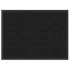 Sports Licensing Solutions Black Vinyl Floor Protector Mat 1 pk