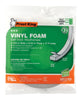 Frost King Gray Foam/Vinyl Weather Seal For Doors and Windows 17 ft. L X 0.19 in.