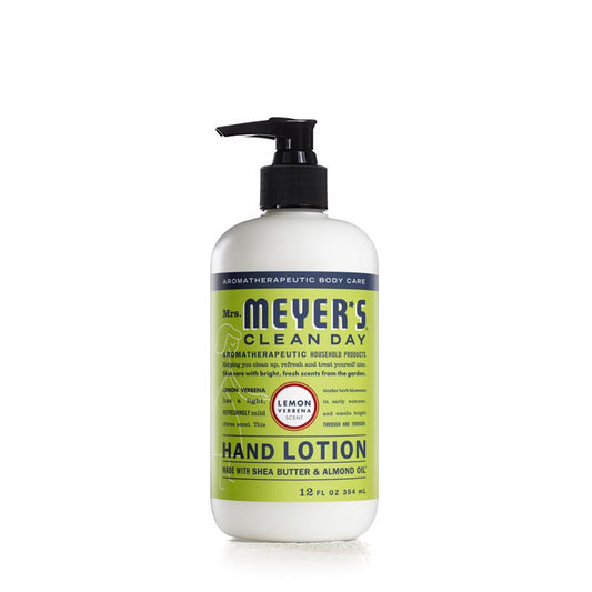 Mrs. Meyer's Clean Day Lemon Verbena Scent Hand Lotion 12 oz (Pack of 6)