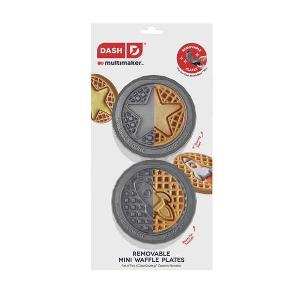 Mini gofrera metálica Dash con placas extraíbles (paquete de 6)