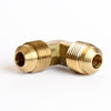 3/8 in. Flare X 3/8 in. D Flare Brass 90 Degree Elbow (Pack of 5)