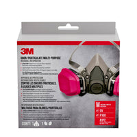 3M P100 Multi-Purpose Half Grey Face Respirator Valved