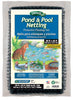 Gardeneer 28 ft. x 45 ft. Polypropylene Black Pond & Pool Netting