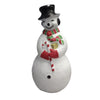 Union Red/White Snowman Blow Mold Christmas Decoration - Open Box