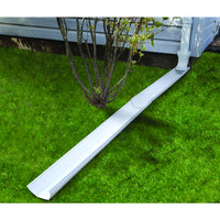 Frost King Tilt N' Drain 2 in. H X 5.5 in. W X 6 ft. L White Vinyl Downspout Extension