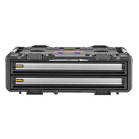 DeWalt ToughSystem 2.0 DXL 30 in. Double Shallow Drawers Tool Box 2633.4 cu in Black/Yellow