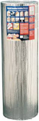 Reflectix 48 in. W X 50 ft. L X 0.3125 in. R-3.7 to R-21 Reflective Radiant Barrier Insulation Roll - Open Box
