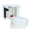 Korky Universal Fit Adjustable QuietFILL Toilet Fill Valve and 2 in. Flapper Kit