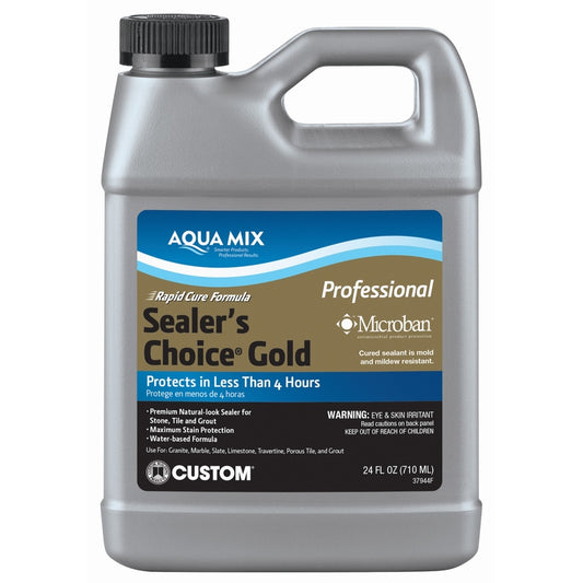 Aqua Mix Sealer's Choice Commercial and Residential Penetrating Grout and Tile Sealer 24 oz. (Pack of 3)