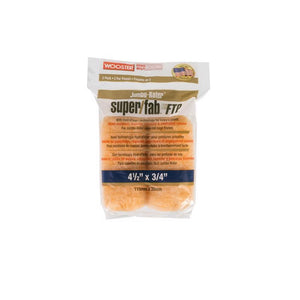 Wooster Super/Fab FTP Synthetic Blend 4-1/2 in. W X 3/4 in. Paint Roller Cover 2 pk
