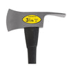 Collins Black/Yellow Double Bit Head Landscaping/Pulaski Axe 3.5 lbs. with 34 in. Fiberglass Handle