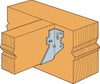 Simpson Strong-Tie ZMax 3.13 in. H X 1.56 in. W 18 Ga. Galvanized Steel Joist Hanger