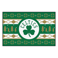 NBA - Boston Celtics Holiday Sweater Rug - 19in. x 30in.