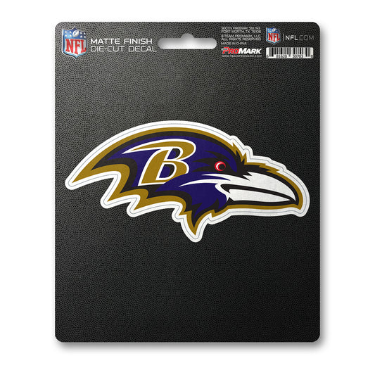 NFL - Baltimore Ravens Matte Decal Sticker