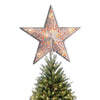 Celebrations 5 Point Star Tree Topper Assorted Metal 1 pk (Pack of 6)