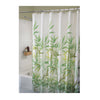 InterDesign 72 in. H x 72 in. W Multicolored Anzu Bamboo Leaves Shower Curtain Polyester (Pack of 2)