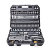 DeWalt 1/4 & 3/8 & 1/2 in. drive Metric/SAE Mechanic's Tool Set 192 pc